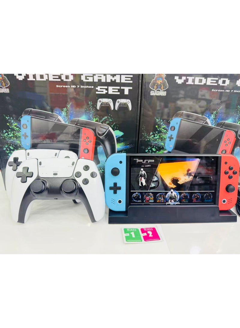 MAKS & CO. Portable Handheld Video Game Console with 7-Inch HD Screen - Image 2